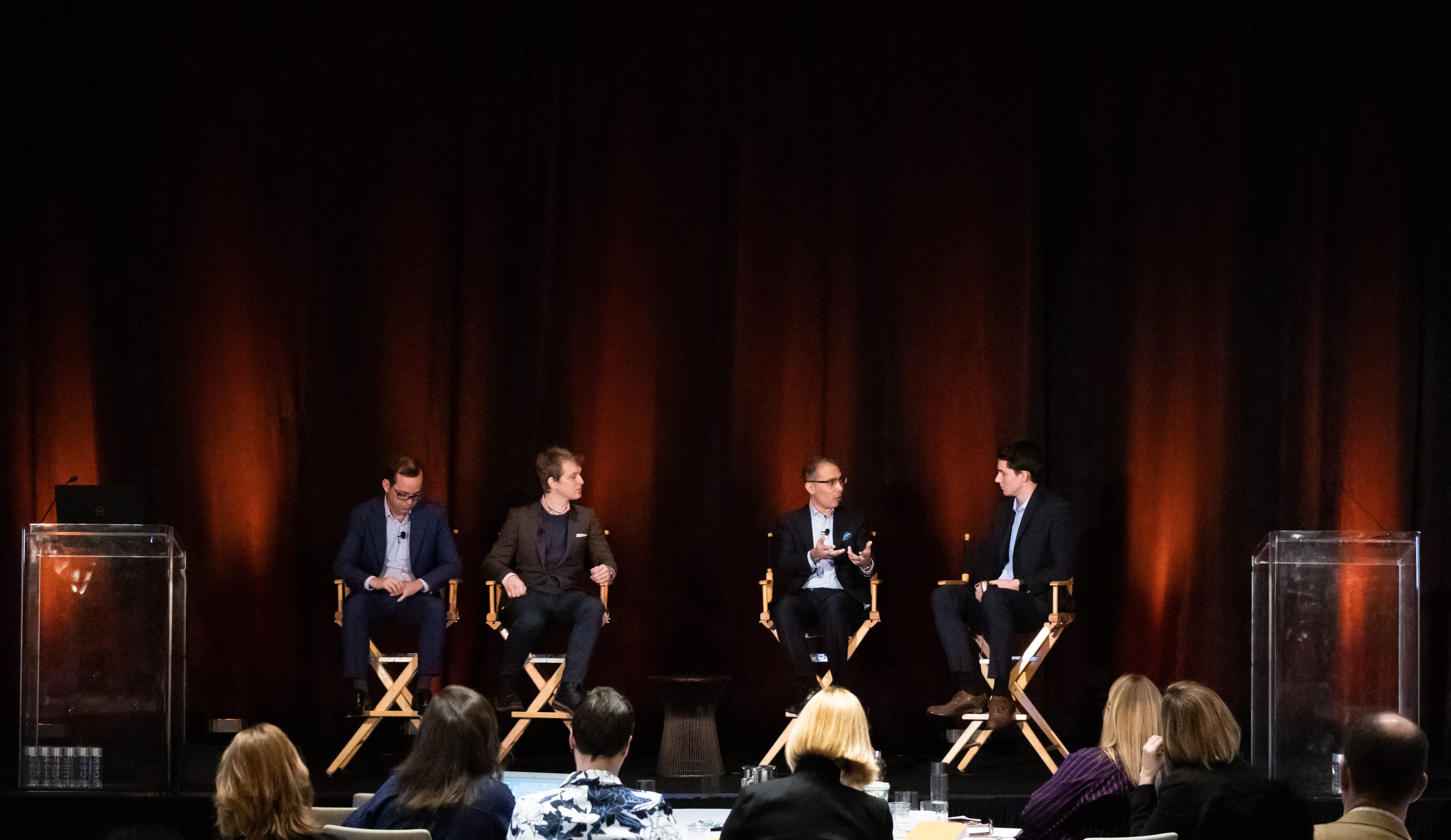 AI-Driven Applications panel discussion illustration