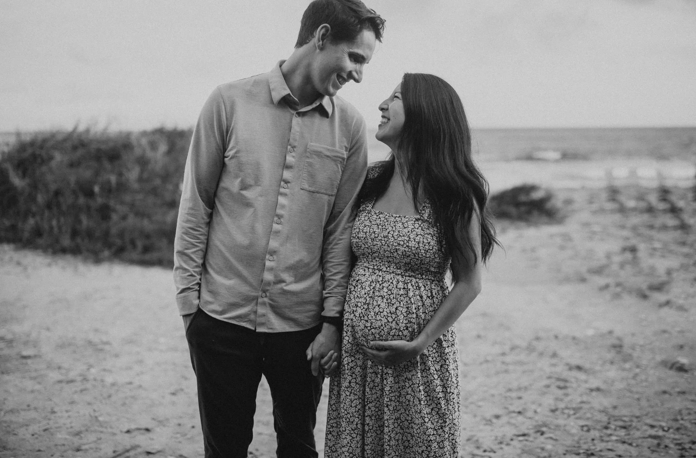 Ben and his wife smiling together while celebrating nine years as partners