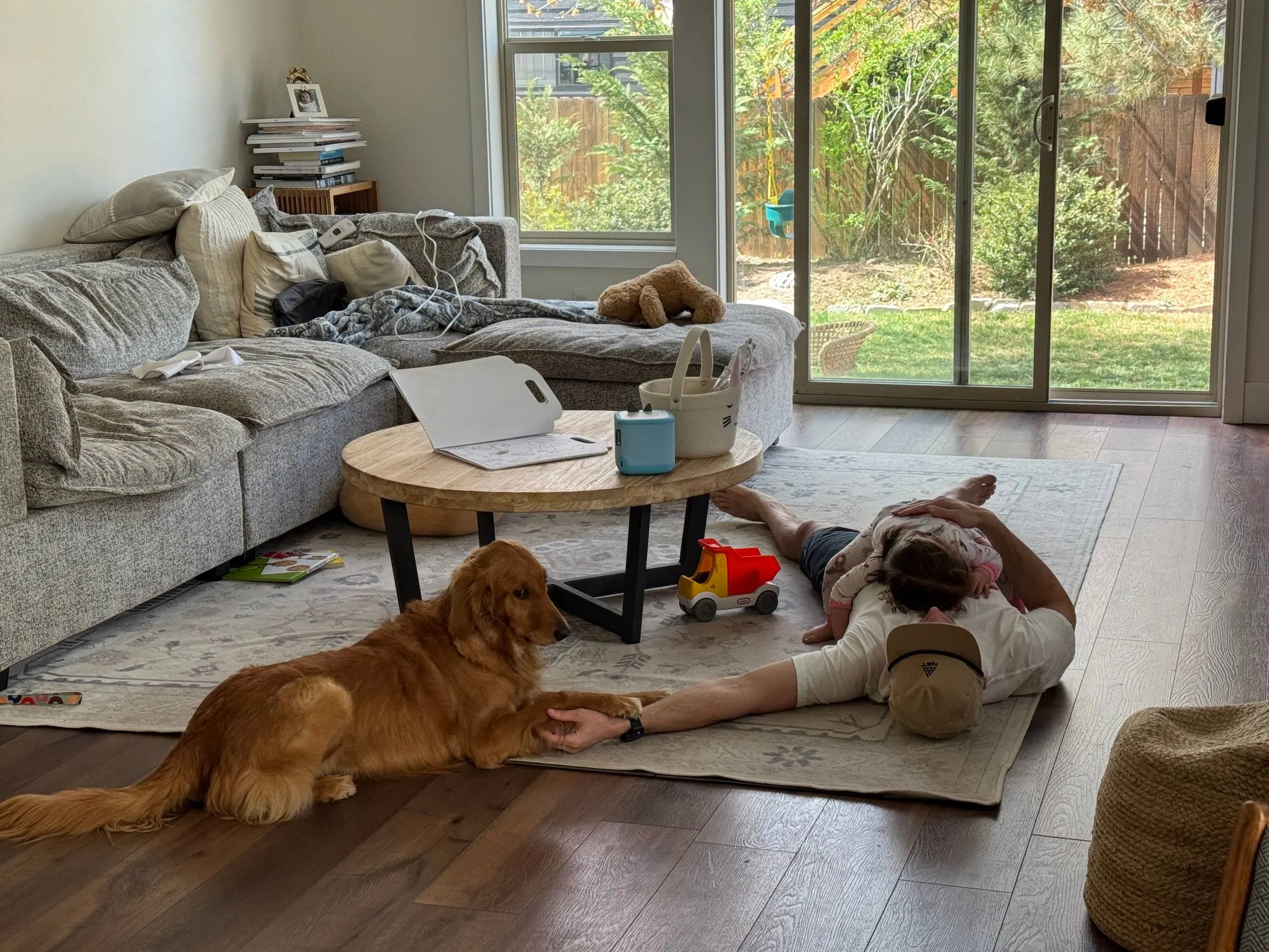 A candid photo from Ben’s daily life
