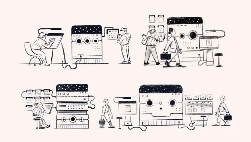 Syllabs illustration original sketch