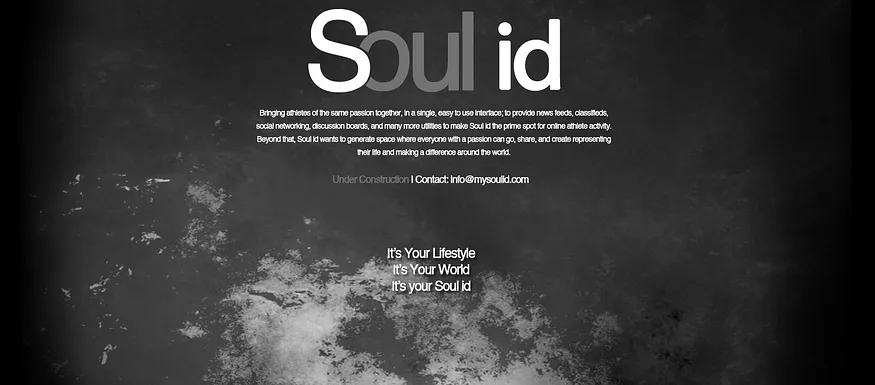 The first Soul id logo
