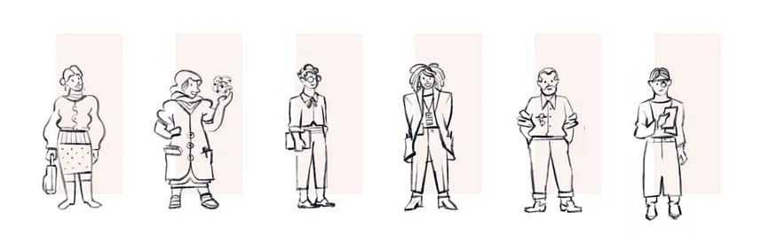 Syllabs illustration character sketch