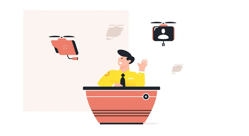 Syllabs colorful illustration composition