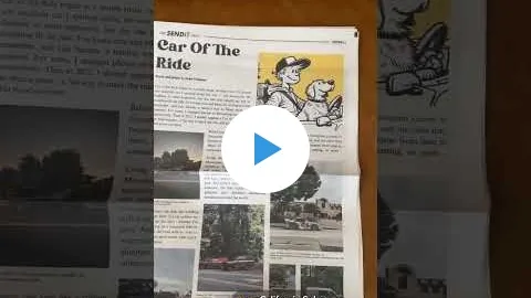 Video preview thumbnail with a play button