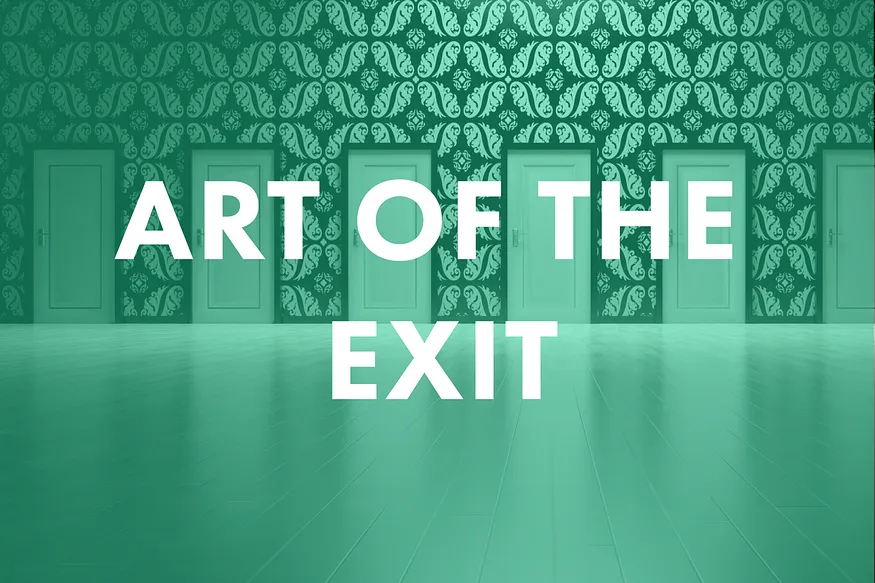 The Art of the Exit success story illustration