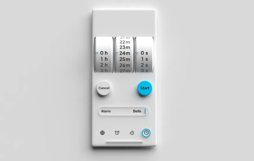 More of Kuba Horna’s Haptimorphism UI design