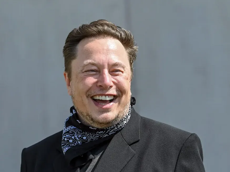Illustration featuring Elon Musk
