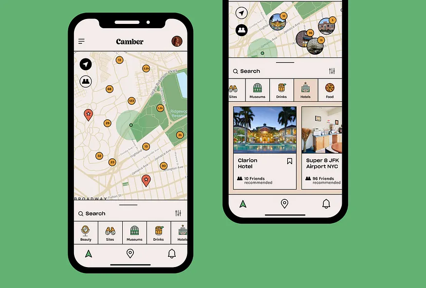 Camber design system detail