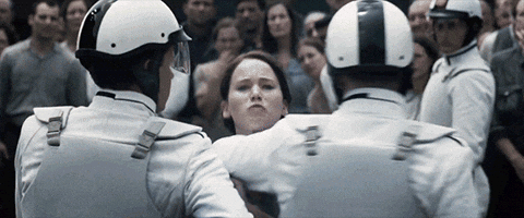 Animated GIF about being buried in email