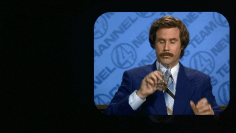 Animated reaction clip about closing the deal