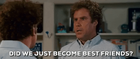 Animated GIF of people high-fiving in celebration
